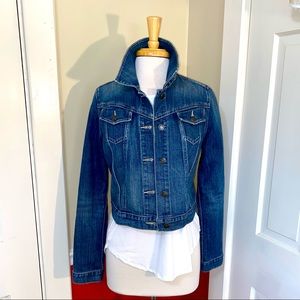 GAP Dark Wash Stretch Denim Jean “Trucker” jacket